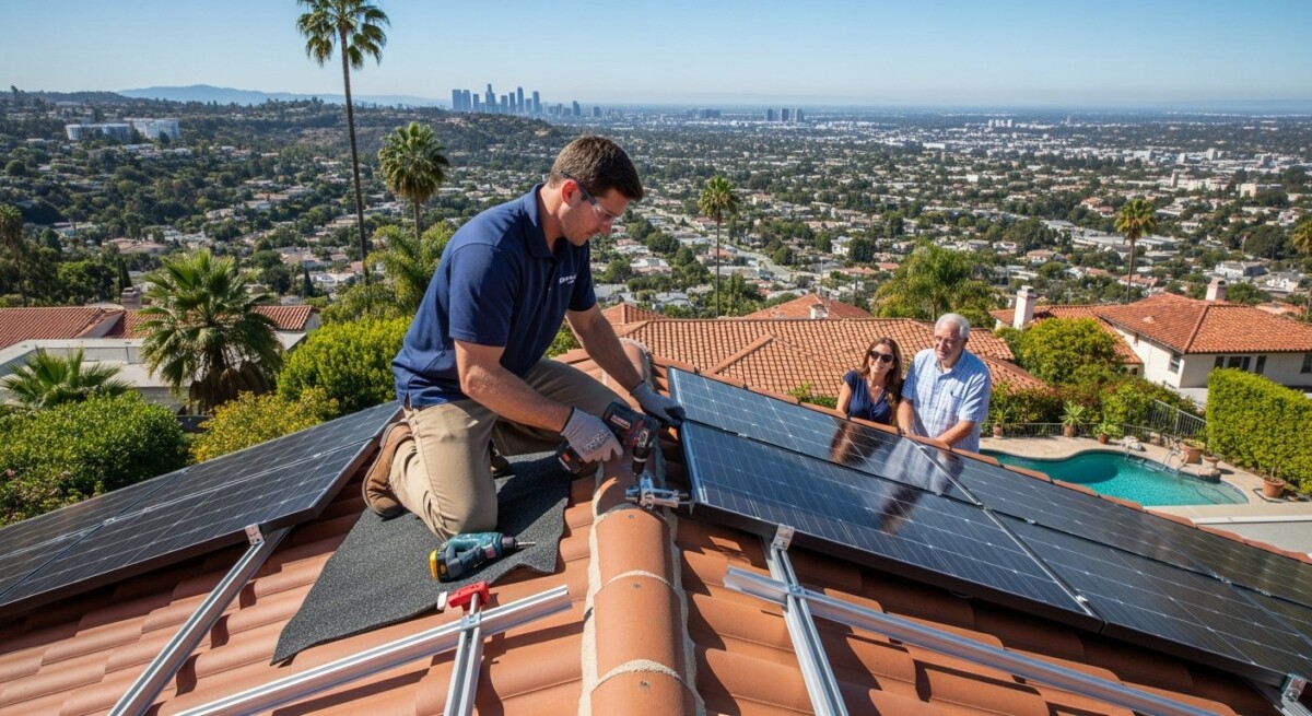 solar installation quotes Los Angeles CA