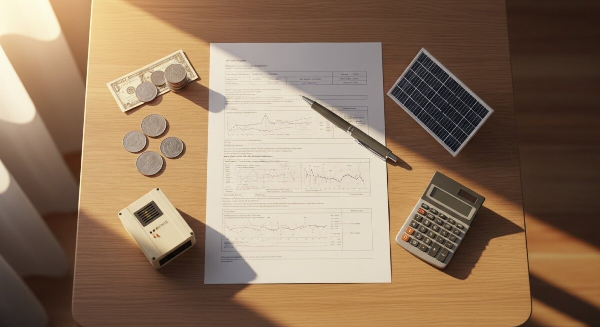 what is solar estimate breakdown
