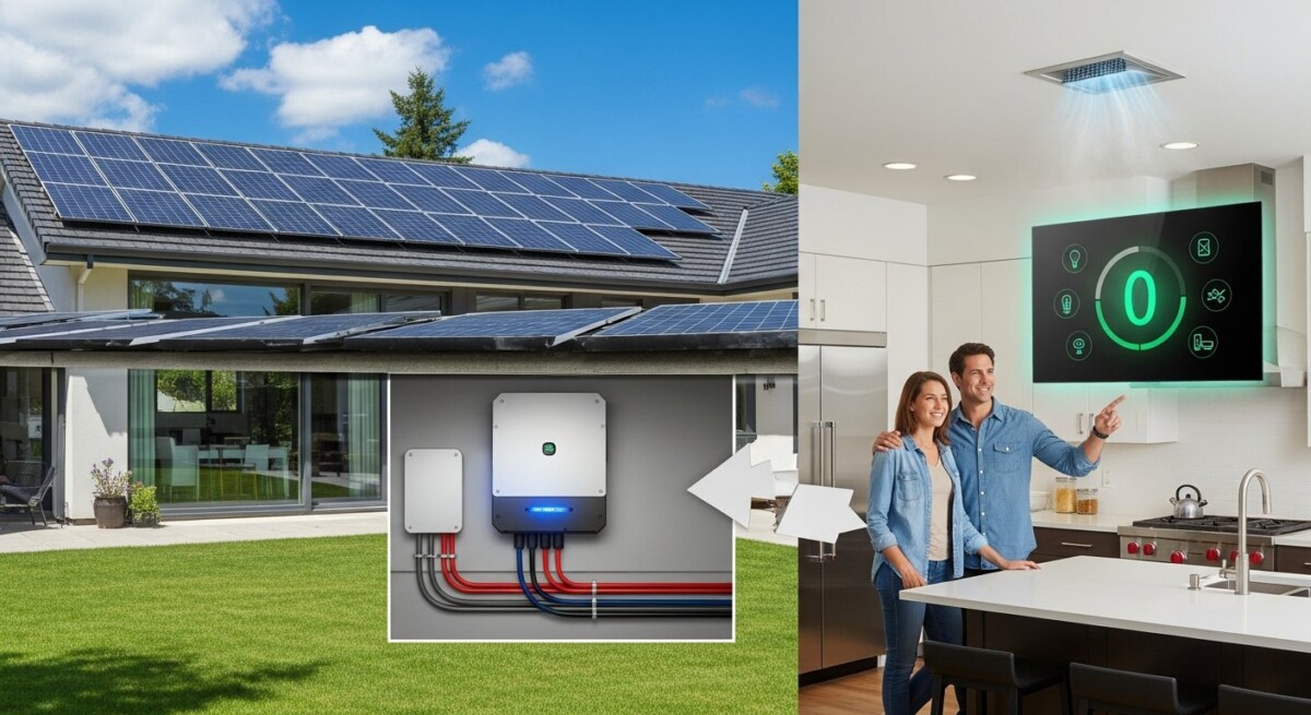 can solar panels power entire house