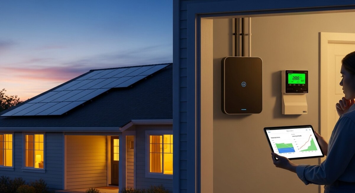 solar battery vs grid comparison
