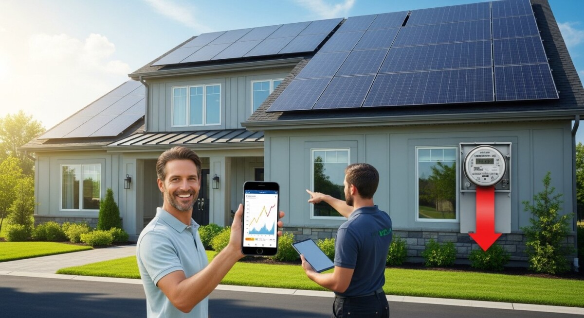 what determines solar energy savings