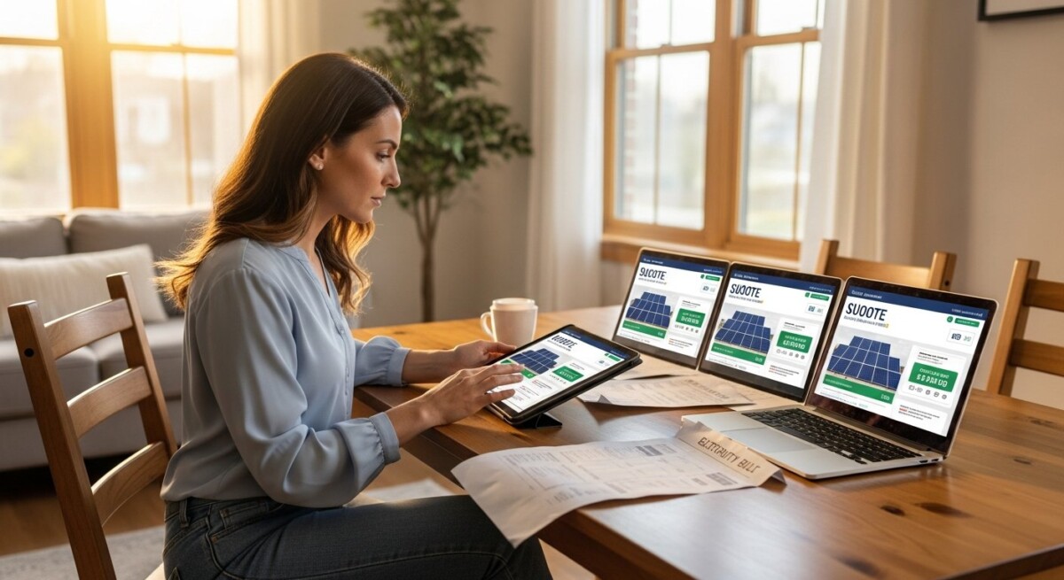 solar pricing comparison online